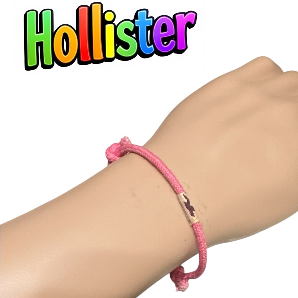 Hollister Pink Knotted Bracelet